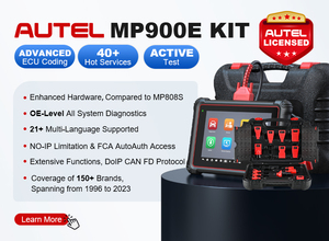 MaxiPRO MP900E 2025フルシステムスキャナーKIT OBD2双方向コーディング自動スキャンツール燃料噴射クリーナー付き - Product Image 5