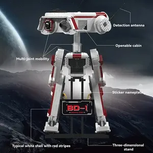 Mould King 21052 Imperial Walker Model MOCStar Plan Wars Movie <strong>Game</strong> UCS Interstellar <strong>Robot</strong> Hero Assembly <strong>Building</strong> Block Sets - Product Image 3
