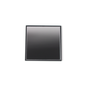 定制Logo黑色小方天然注塑塑料时尚便携式手持桌面化妆化妆镜 - Product Image 5
