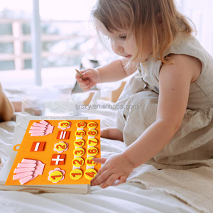 子供の学習のためのフェルト教育玩具,指の番号おもちゃ赤ちゃんの学習数学を数える - Product Image 2