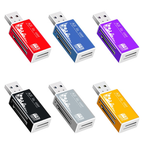 All-in-One per Micro SD per SDXC SDHC TF M2 MMC MS Pro Memory Card Reader esterno USB 2.0 installazione - Product Image 5