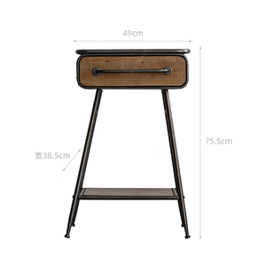 Trang trại mộc mạc Bàn cà phê-Ngăn kéo lưu trữ rộng rãi - Product Image 6