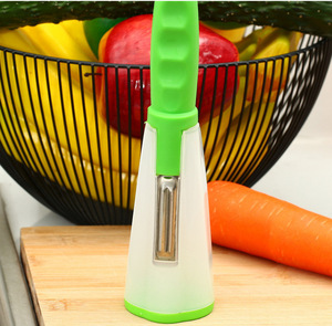 Best <strong>Sell</strong> Kitchen Gadgets Fruit Peelers and <strong>Cutter</strong> with Storage Apple Vegetable Potato Peeler - Product Image 5
