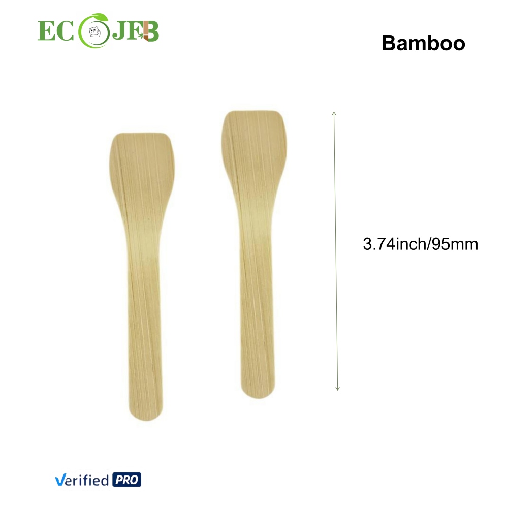 3.74inch/95mm bamboo spoon