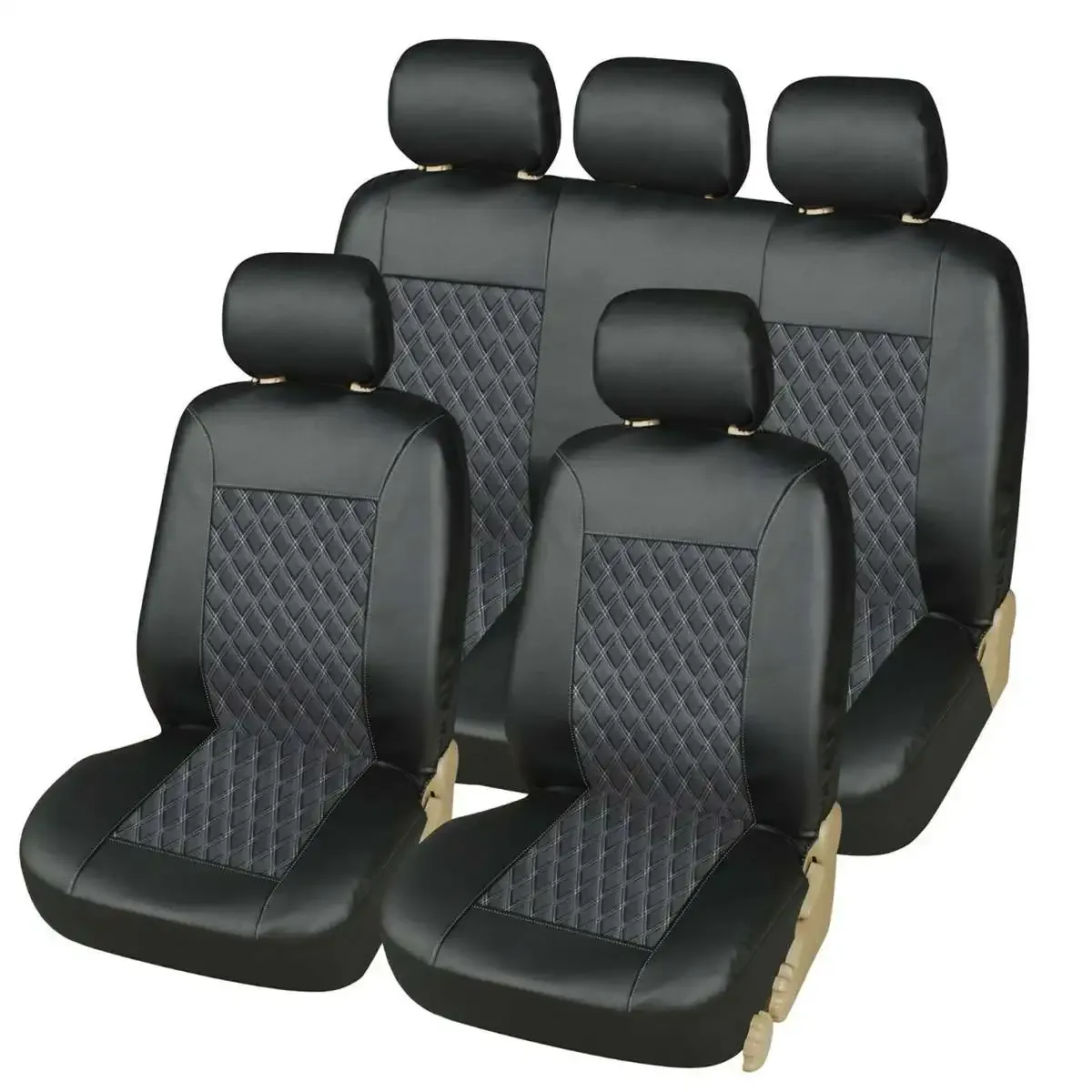 5 Asientos Negro