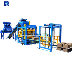 Máquina de bloques huecos hidráulicos, QT5-15, automática, para pavimentación de hormigón - Product Image 2