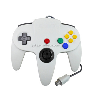 Usb cablato N64 Controller di gioco Gamepad Joystick per Nintendo 64 controllo maniglia Console Gamepad