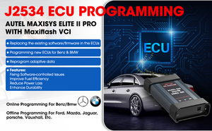 Autel maxisys elite2 elite ii PRO obd2車およびトラック用車両診断機ecuリーダー車機スキャナーツール - Product Image 4