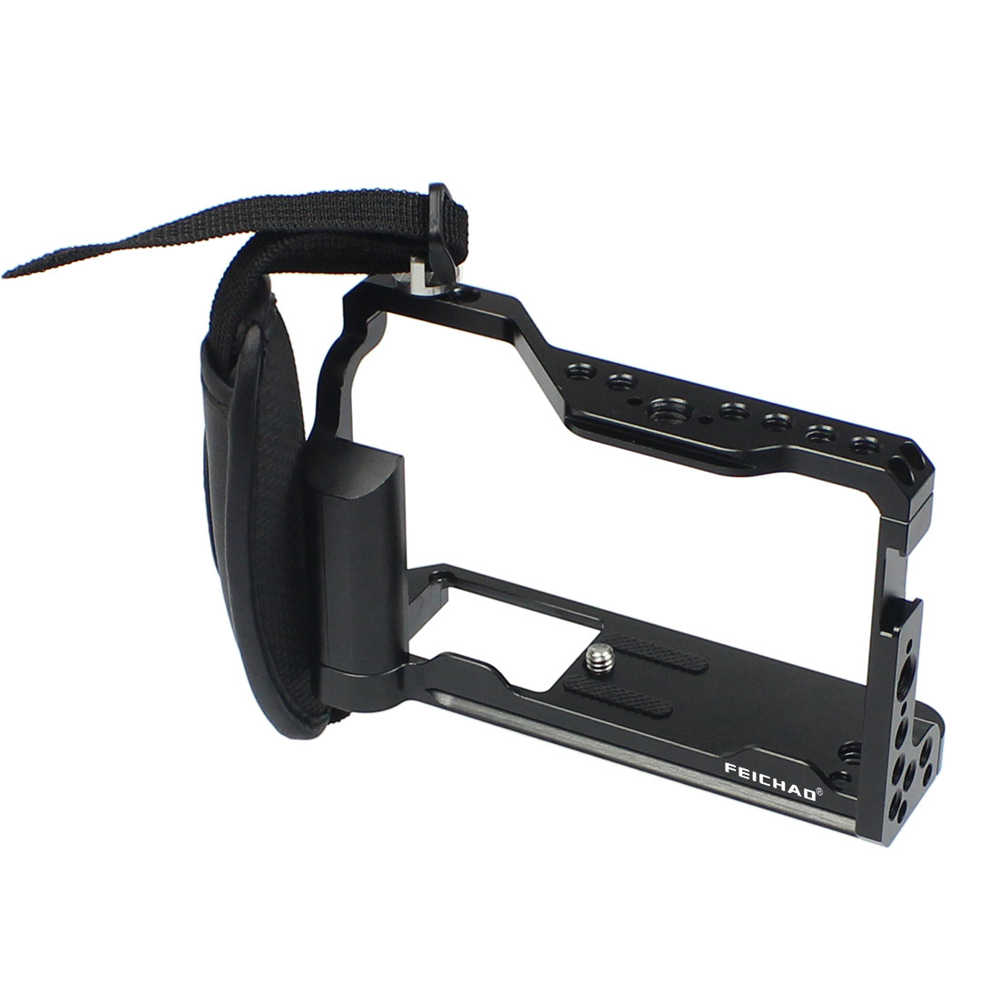 Cage with wrist band Black