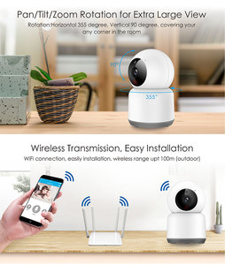 Security System <strong>IP</strong> <strong>Camera</strong> Kit CMOS Imaging Sensor Option Cloud Memory Card Data Night Vision <strong>Recording</strong> <strong>Function</strong> WiFi Recorder - Product Image 4