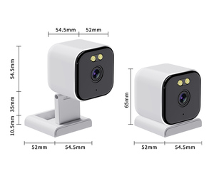 Gece görüş ile 2K HD WiFi akıllı ev Mini kamera kapalı açık su geçirmez CMOS sensör SD kart bulut veri depolama seçenekleri - Product Image 5