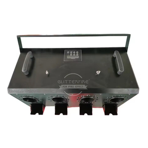 Máquina de burbujas automática LED RGBW de 4 cabezales, efecto especial de escenario, decoración para fiesta de boda, máquina de burbujas de humo con Control inalámbrico DMX - Product Image 3