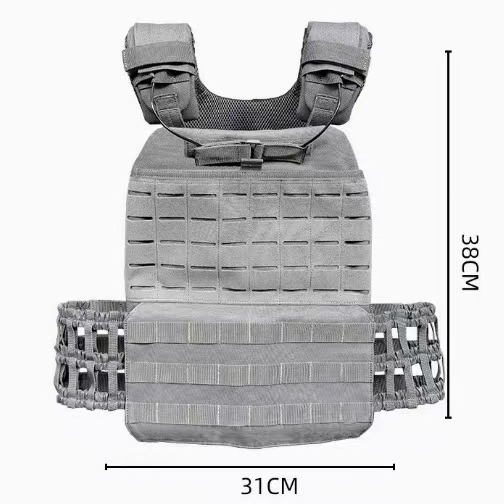 Gilet lesté gris