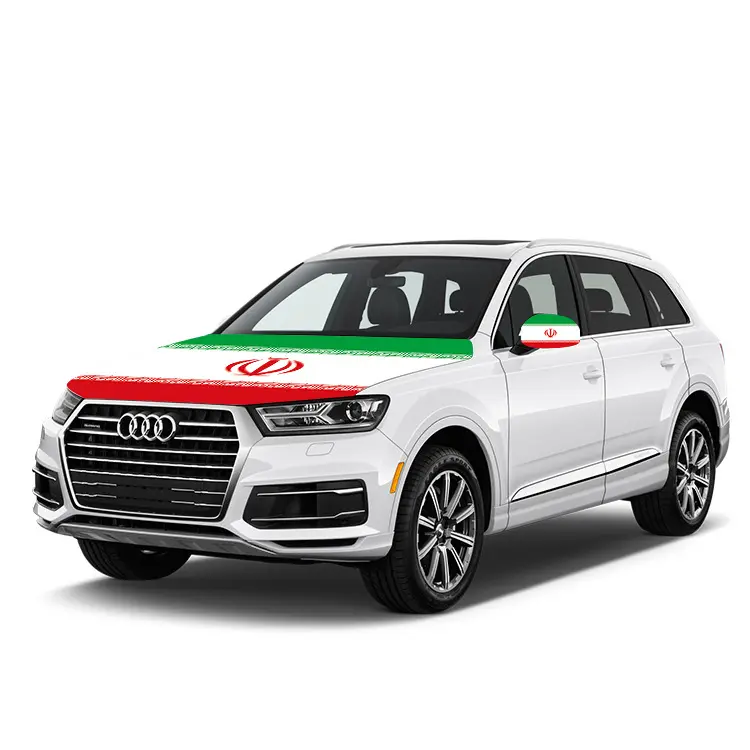 Tutto il paese nazionale personalizzato 5X4ft tessuto poliestere israele palestino messicano USA motore cofano auto bandiera