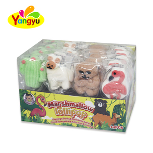 Hot bán bán buôn mềm trái cây có hương vị nhiều màu marshmellow <span class=keywords><strong>Lollipop</strong></span> Halal kẹo ngọt - Product Image 6