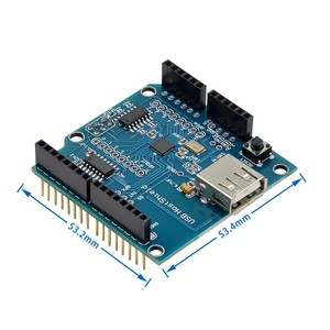 USB Host Shield 2.0 Kompatibel für Android ADK DIY Electronic Module Board für Arduino UNO Set MEGA ADK