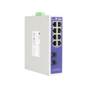 Simple Web <strong>Network</strong> Management 10 Port Din Rail POE Fiber Switch with RSTP Ring <strong>Network</strong> Function - Product Image 1