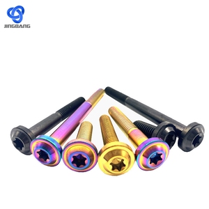 Bu lông M5 Nut Bull <span class=keywords><strong>Nuts</strong></span> M7 24 <span class=keywords><strong>din84</strong></span> nmax bu lông Bộ Titan M8 Titan m6x20 M10 baud probolt Titans vít rỗng M24 GR5 đinh tán bu lông - Product Image 1