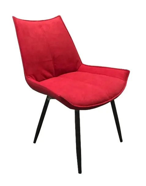 Silla de comedor contemporánea moderna francesa, cojines suaves coloridos, silla de café de ocio con estilo, oficina, banquete, balcón, restaurante