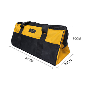 Màu Vàng Duffel Công Cụ Túi Rộng Mở Lớn Không Gian Bên Trong Không Thấm Nước Nhiệm Vụ Nặng Nề Bền Oxford Vải Tùy Chỉnh OEM ODM Công Cụ Lưu Trữ - Product Image 3