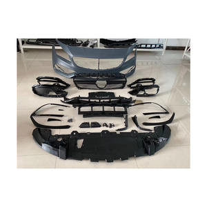Vücut kiti dahil ile ön ve arka tampon Mercedes Benz CLA W117 yükseltme CLA45 AMG modeli - Product Image 6