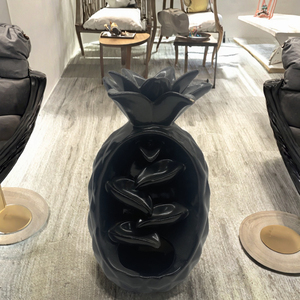 Decoratieve Accessoires Voor Thuiskantoor Backflow Waterval Wierookbrander Kegelstokjes Houder In Porseleinen Aromatherapie Diffuser - Product Image 3