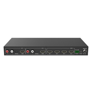 Nuevo 4K @ 60Hz multivisor HDMI pantalla cuádruple multivisor 4x2 HDMI conmutador HDMI matriz 4x2 conmutación perfecta