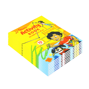 完全定制设计印刷活动儿童作业本儿童绘画着色书 - Product Image 3