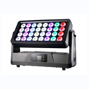 32 adet 40W dört renkli RGBW 4 in1 LED IP65 su geçirmez dış mekan aydınlatma dj aydınlatma su geçirmez Led duvar yıkayıcı ışık - Product Image 1