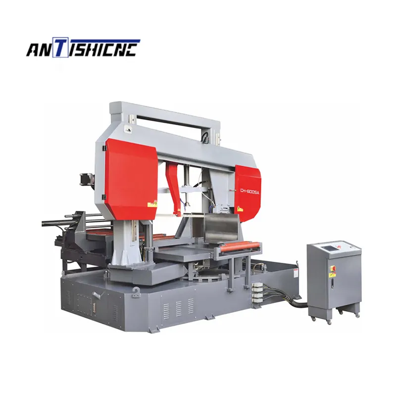 Machine de scie à ruban automatique cnc CH-600SA, vente en gros, Machine de scie à ruban de coupe de métal en chine