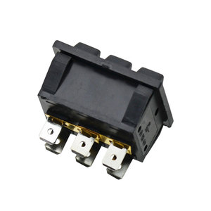 Kaliteli 3 düğme 6 Pin iki konumlu KCD elektrikli cihaz kontrol anahtarı paneli soket ve anahtarı 12V Rocker anahtarı - Product Image 6