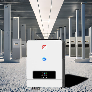 Sistema solar fuera de la red con pantalla LCD Controlador de carga MPPT incorporado Inversor Controladores de frecuencia variable de opción Dual única - Product Image 1
