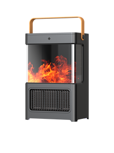 Nuevo modelo de chimenea doméstica con calentador de llama dinámica simulada que se puede encender y calentar inmediatamente - Product Image 3