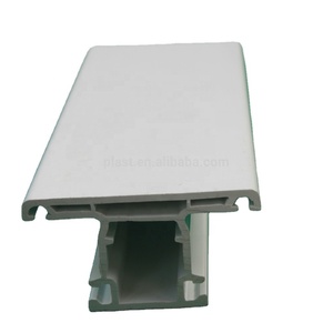 กรอบหน้าต่างบานเลื่อนพีวีซีสายคาดกันยุงโปรไฟล์การอัดขึ้นรูป Upvc Mullion - Product Image 1