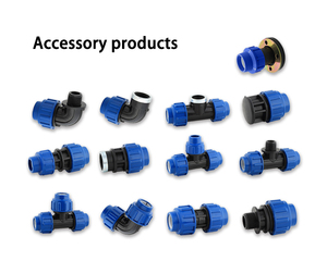 Factory Price PP Compression Fittings PP Reducing <strong>Coupling</strong> for PE Pipes Water Supply and Irrigation