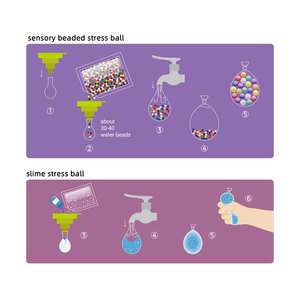 PianoPotato KM Approve Science <strong>Experiment</strong> Lab School Kids DIY Handmade Easy Stress <strong>Ball</strong> Making Kit Stem Educational Toys Kit - Product Image 4