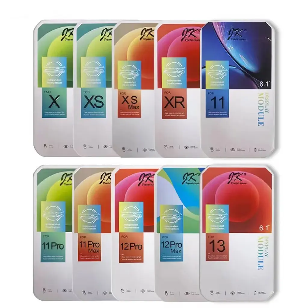 Para iPhone XR Venta al por mayor Pantalla táctil Reemplazo Teléfono XR Pantallas de teléfono celular Pantalla teléfono móvil LCD