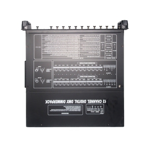 12CH Digital <strong>PWM</strong> <strong>Controller</strong> Manual Dimmer Switch for Lighting 4KW/CH Capacity 220V DMX512 Connection <strong>Mode</strong> - Product Image 5