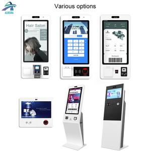 Sistema di visualizzazione del numero di accodamento automatico chiosco LCD touch screen stampante per biglietti distributore self service pagamento e terminale di ordinazione - Product Image 6