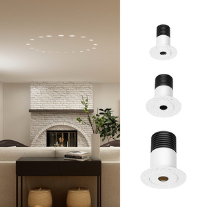 BASCA Trimless Led Downlight yüksek kaliteli kapalı tavan gömülü aşağı ışık kısılabilir gömme parlama önleyici spot 5W 7W 9W - Product Image 2