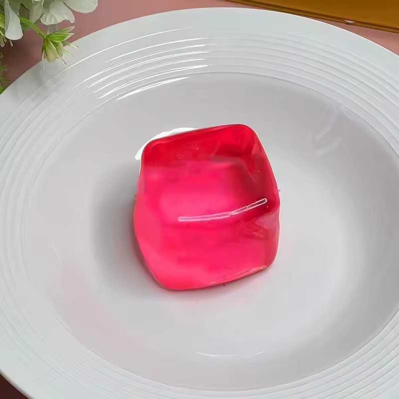 Glaçon rose de 5 cm