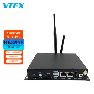 Mini Pc Android Sin ventilador, pantalla Rk3568 Mini, aplicación Industrial, Mini Pc Android para Edge Computing, Terminal en la nube, Smart N