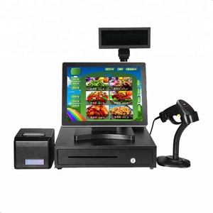 Guangdong OSCAN-1505 Sistema POS todo en uno Intel i5 Windows 10 LED Pantalla táctil de negocios DDR3 RAM SSD Fabricante POS Hardware - Product Image 4