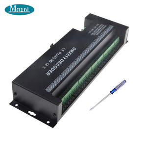 12/24/30/36 Kanäle RGB/RGBW DMX512 Decoder PWM Frequenz RJ45 DC5V 24V LED DMX Controller für Bühnen licht - Product Image 2
