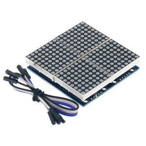 MAX7219 8*8 Dot Matrix LED-Display-Modul 8/4/2 in einem Digital-Rohr-Mikrocontroller-Steuerungsmodul für Arduino DIY KIT
