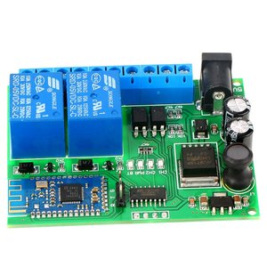 Bluetooth röle modülü, 2 kanal röle Bluetooth modülü akıllı telefon Bluetooth uzaktan kumanda anahtarı