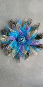 Phong cách lãng mạn polyethylene Peacock Deco Lưới Vòng hoa mới trang trí nhà ý tưởng - Product Image 6