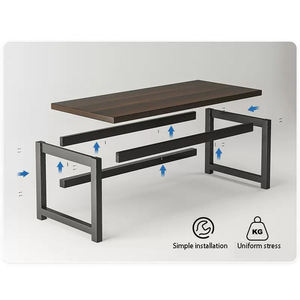 Hogar Simple ancho más grueso ordenador estudiante estudio escritorio hogar Oficina mesa de trabajo - Product Image 5