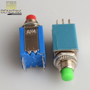 AN4 2x2スプリングリターンプッシュボタンスイッチ6ピン3A 250VAC - Product Image 4