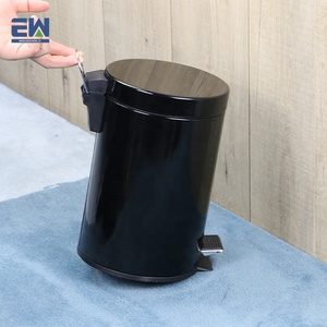 High-Grade Round Ash Can Stylish Trash Waste <strong>Bin</strong> for Office Use Hot Selling and Warmly Welcomed by Agents Manufactured - Product Image 4